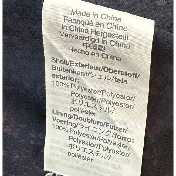 2/$30 J. Crew Mercantile Smocked Tie-Front Dress Floral Blouson Long Sleeve Sz S - Picture 11 of 13